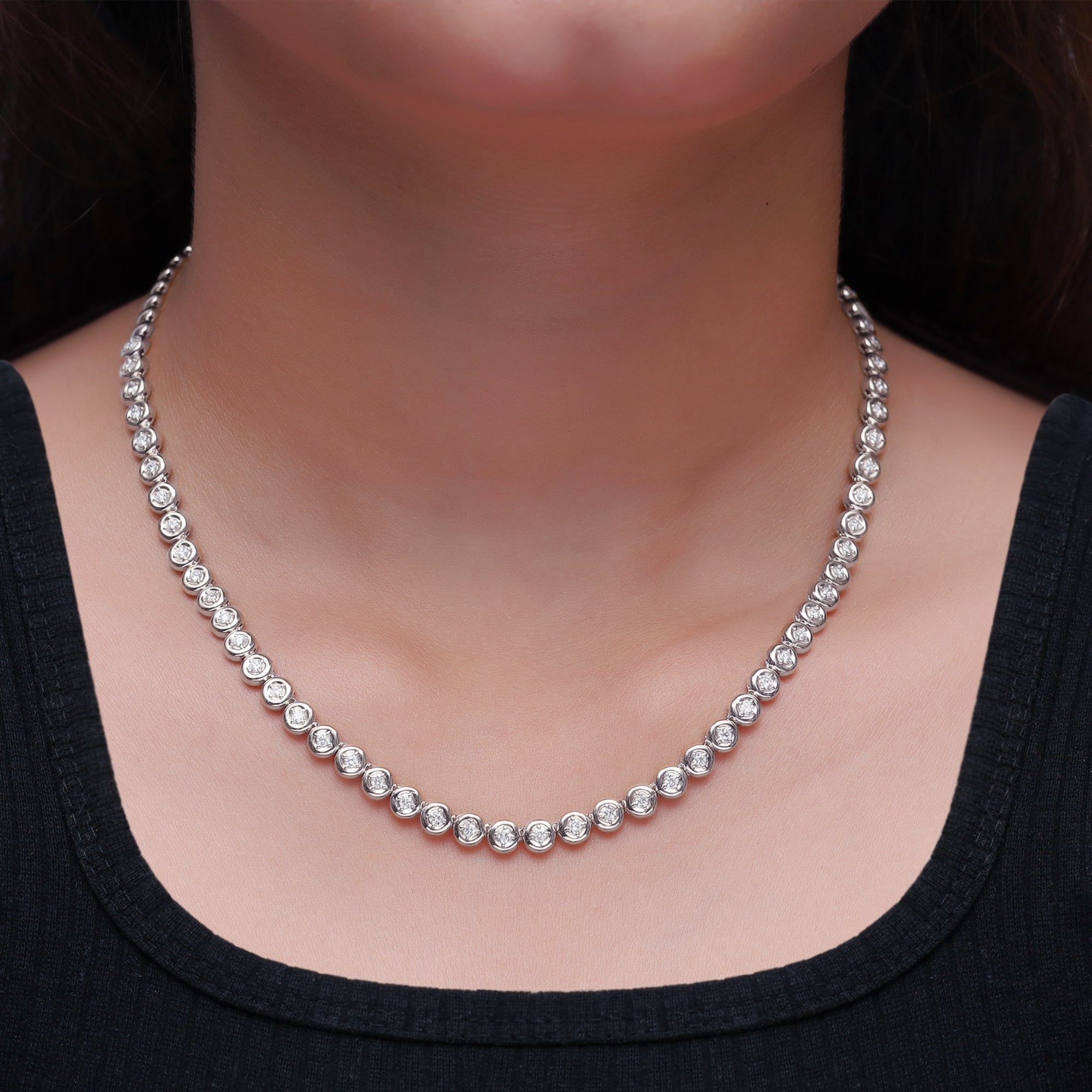 The Noah Necklace - 14K Solid Gold with Lab-Grown Diamonds