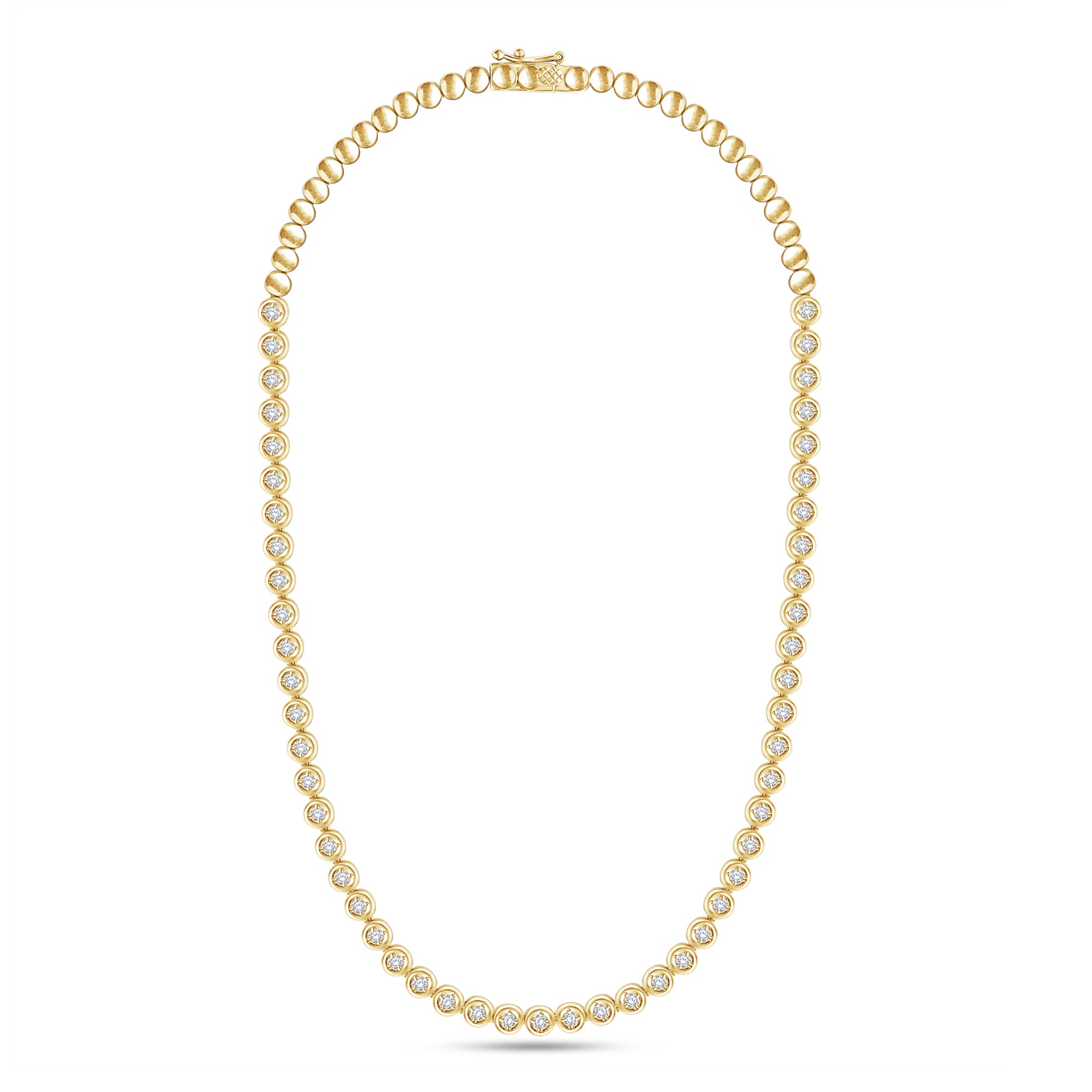 The Noah Necklace - 14K Solid Gold with Lab-Grown Diamonds