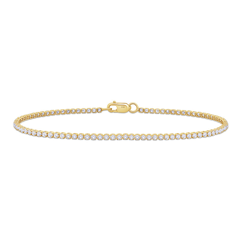 The Tonya Bracelet - 14K Gold Vermeil or Premium Sterling Silver with Lab-Grown Diamond Bracelet
