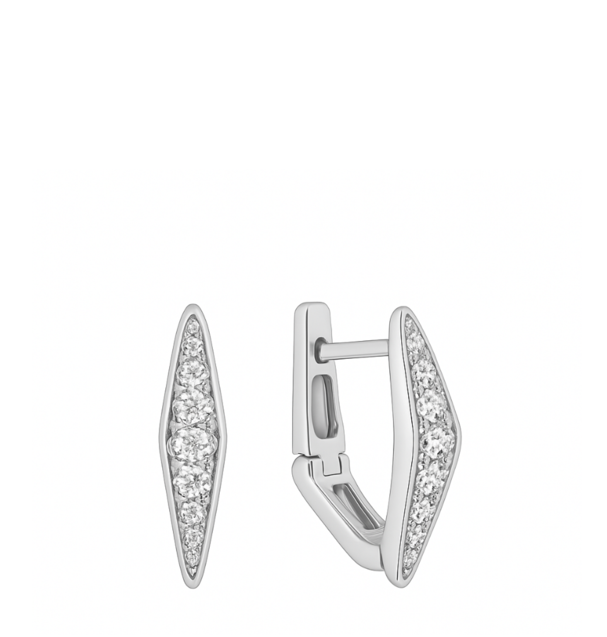 the lane sterling silver earrings