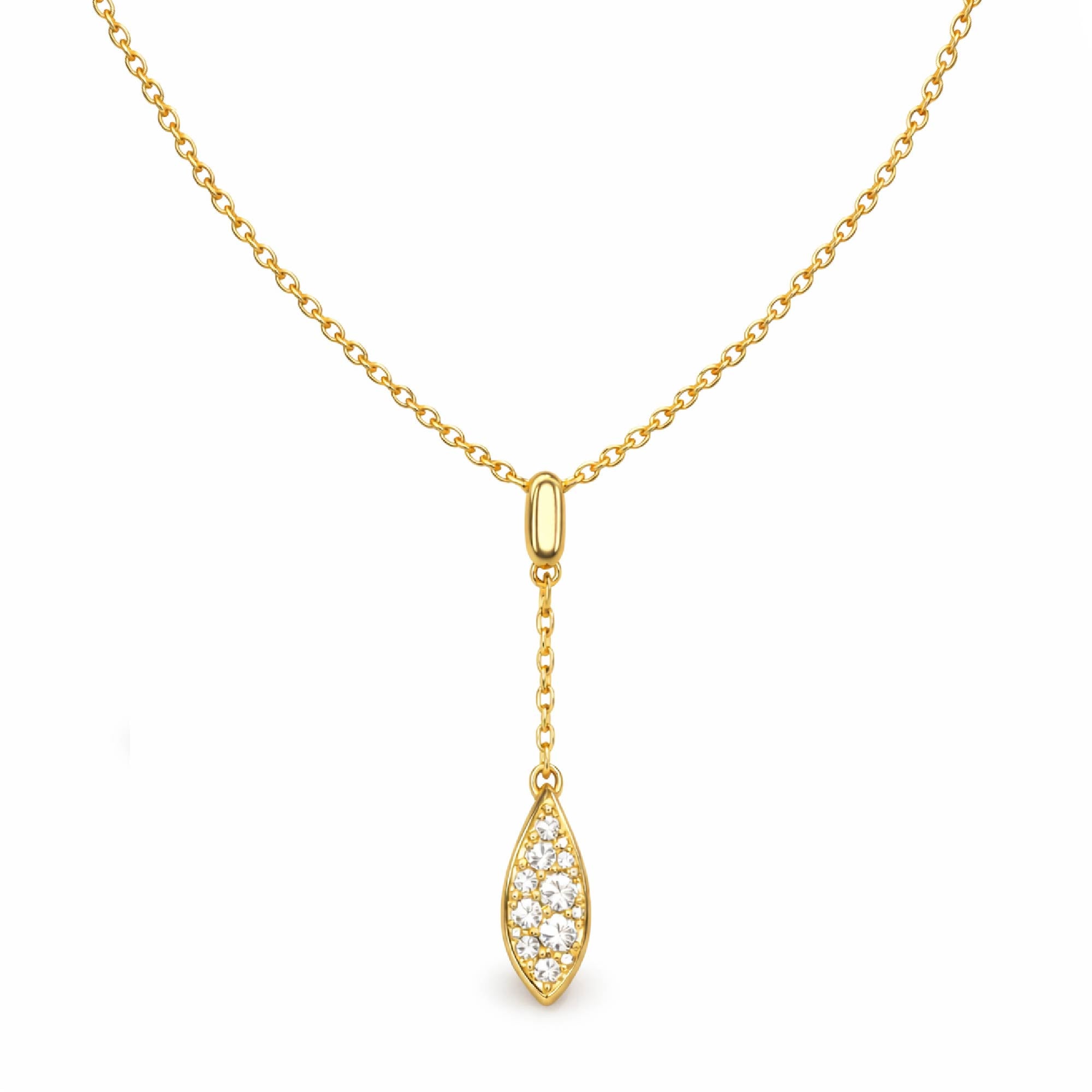 The Petra Necklace with Lab Grown Diamonds and Gold