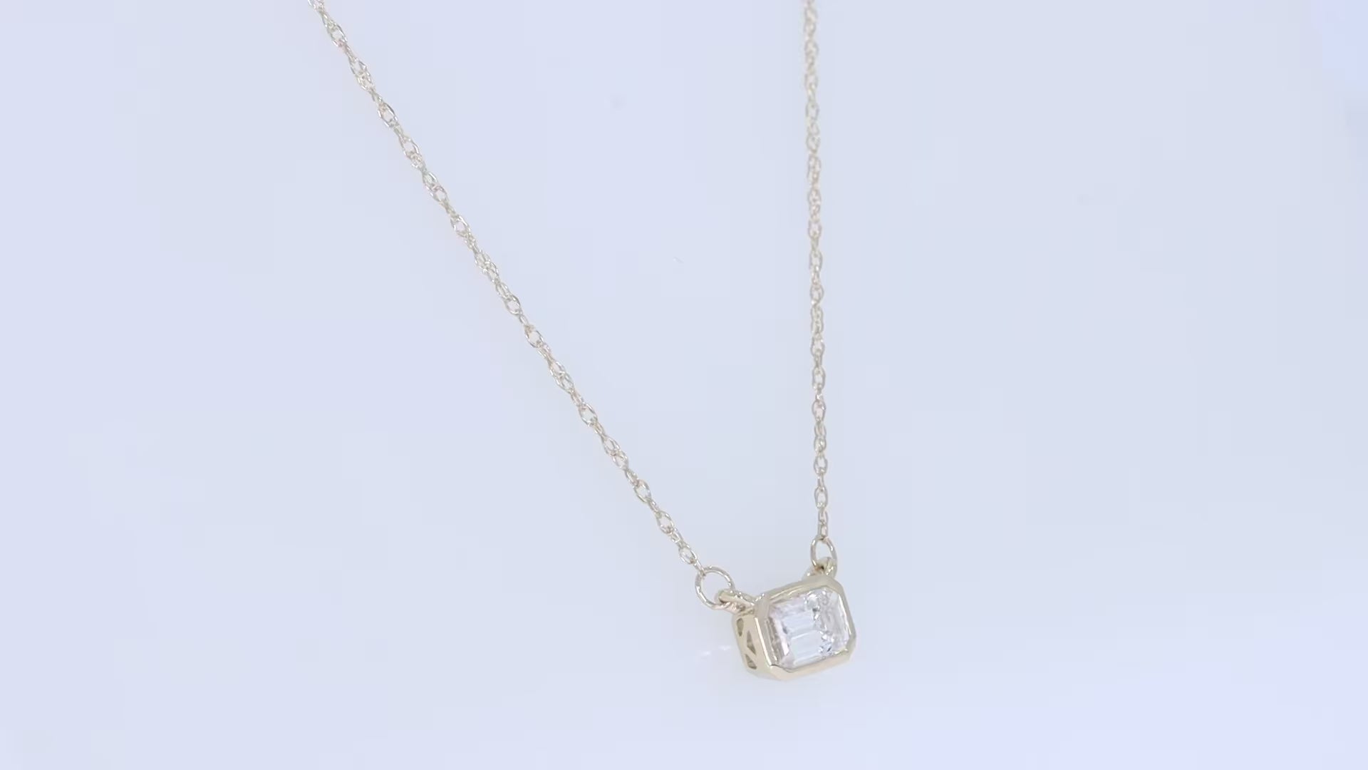 solid gold diamond necklace