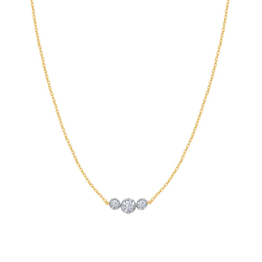 The Lux - Carat Couture Diamond Carbon Neutral Solid Gold Necklace