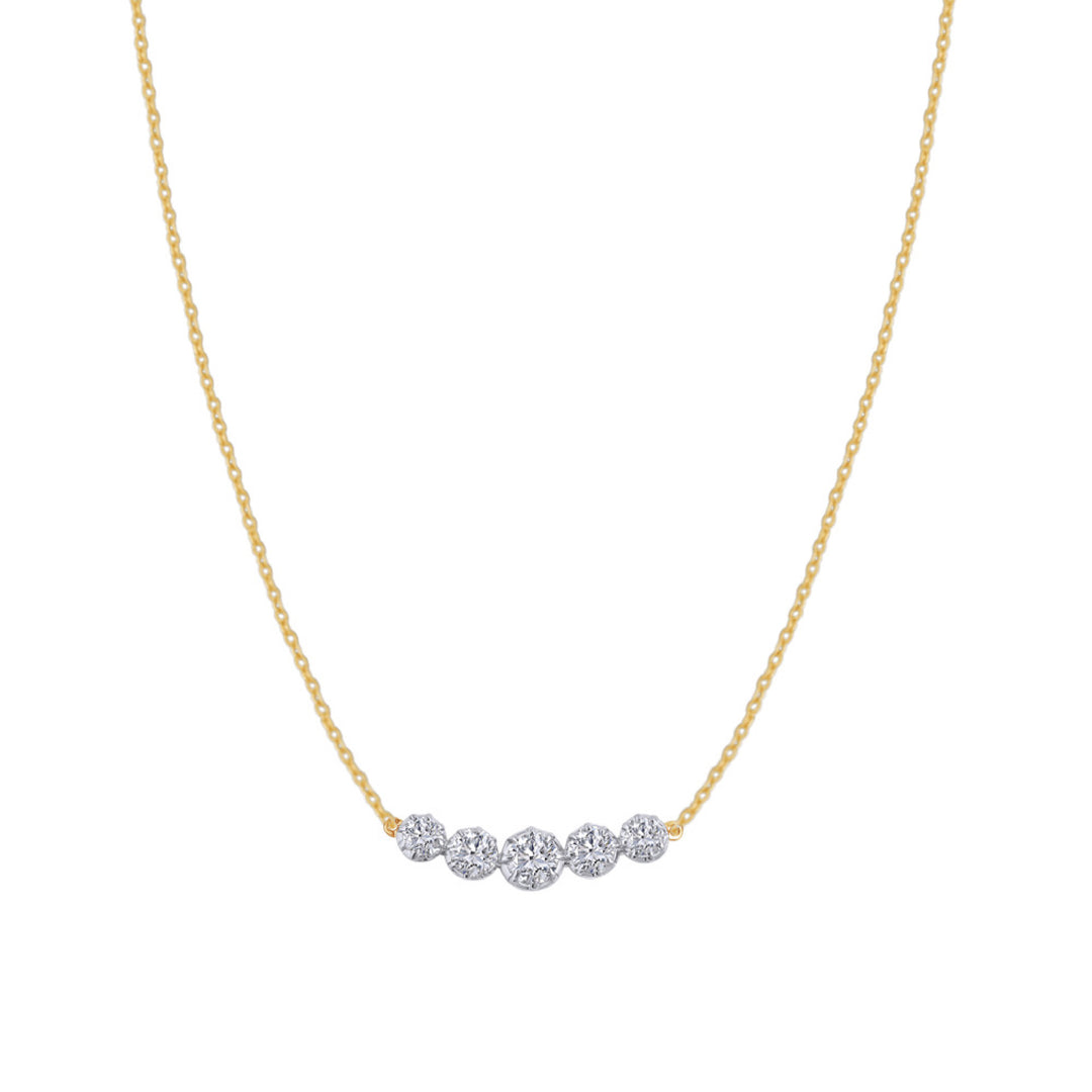 The Lux - Carat Couture Diamond Carbon Neutral Solid Gold Necklace