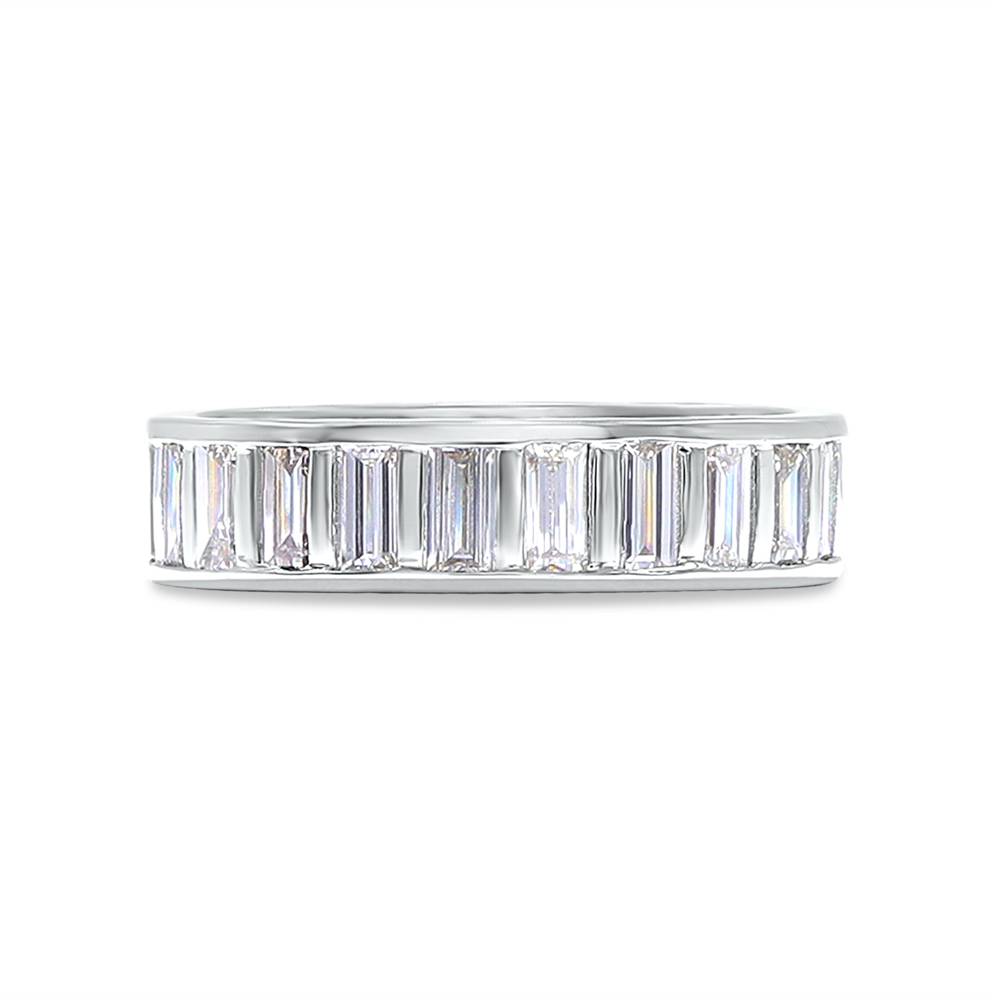 The Sonia Band Ring - 14K Solid with Lab-Grown Diamond