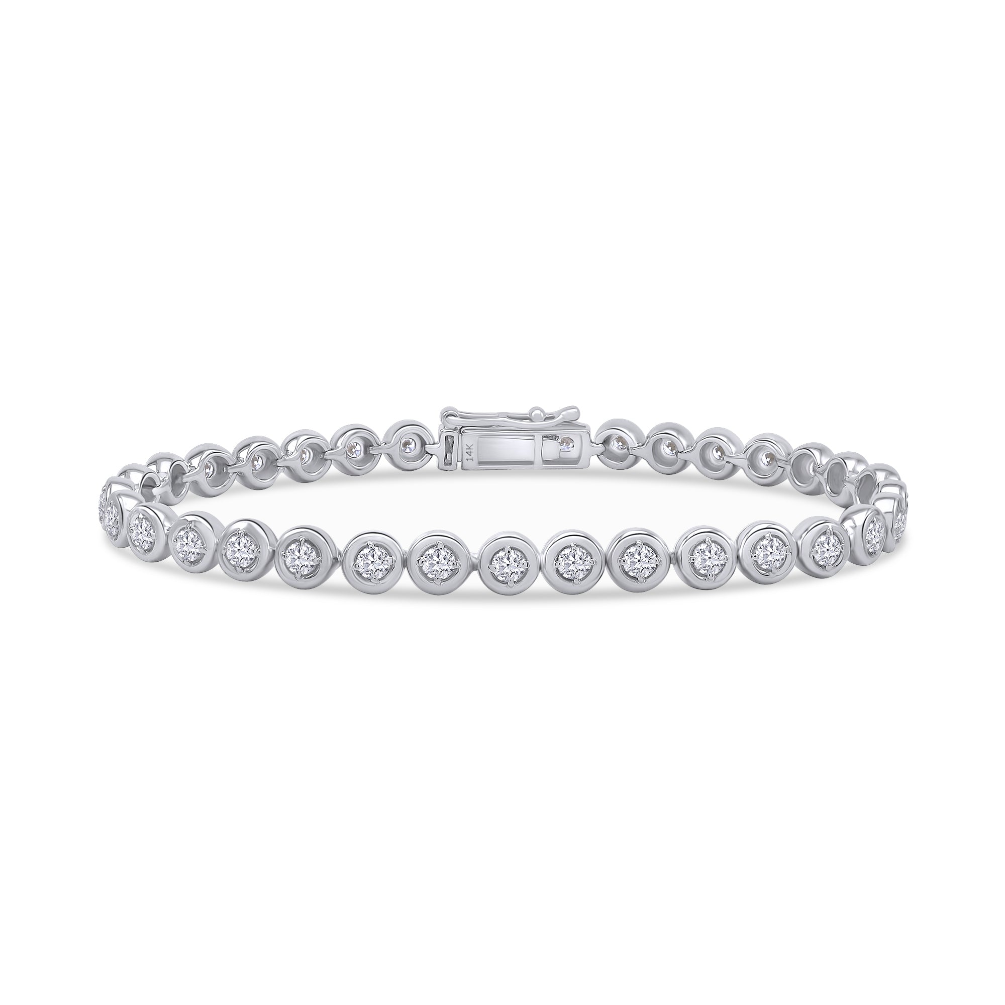 The Noah Bracelet - 14K Solid Gold with Lab-Grown Diamonds