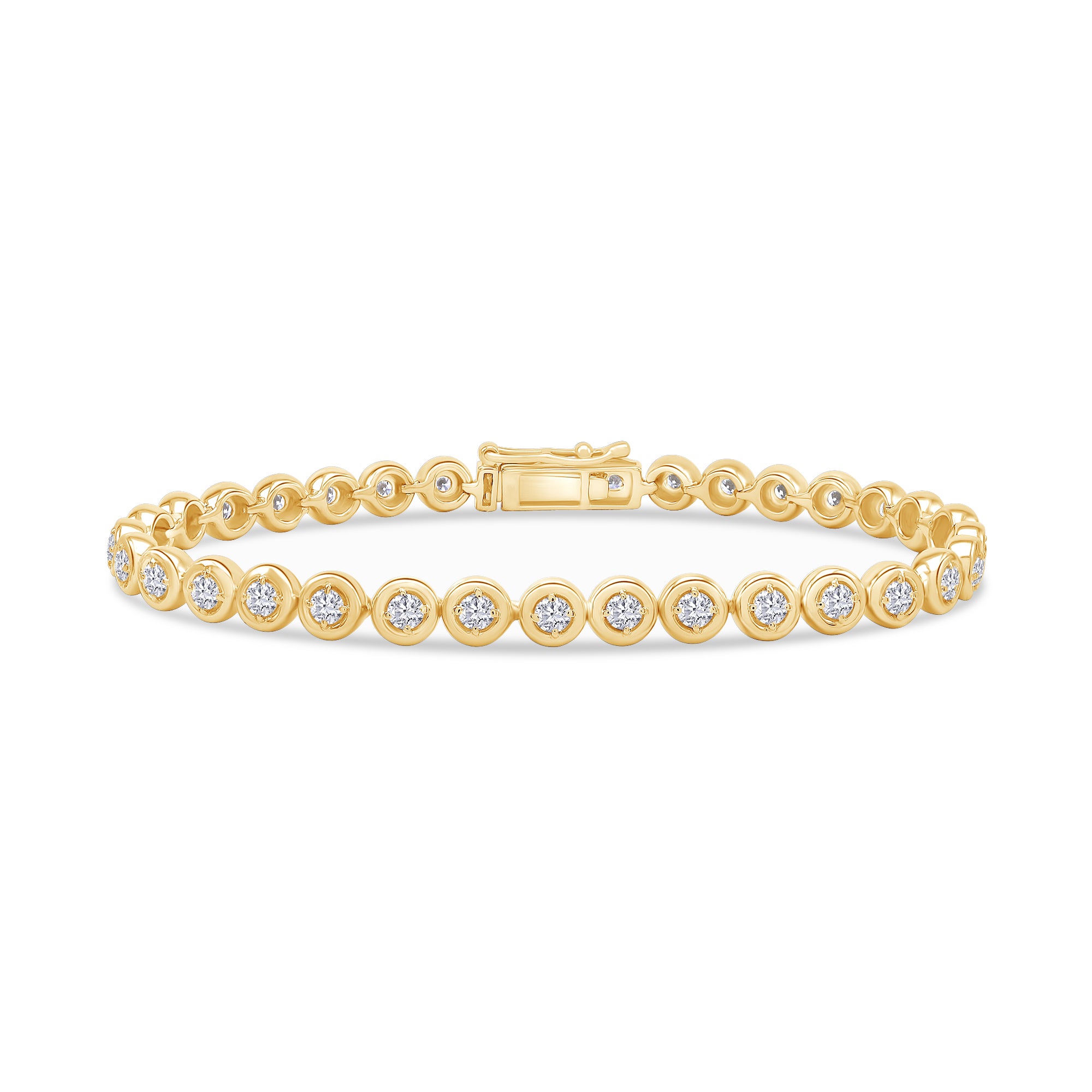 The Noah Bracelet - 14K Solid Gold with Lab-Grown Diamonds