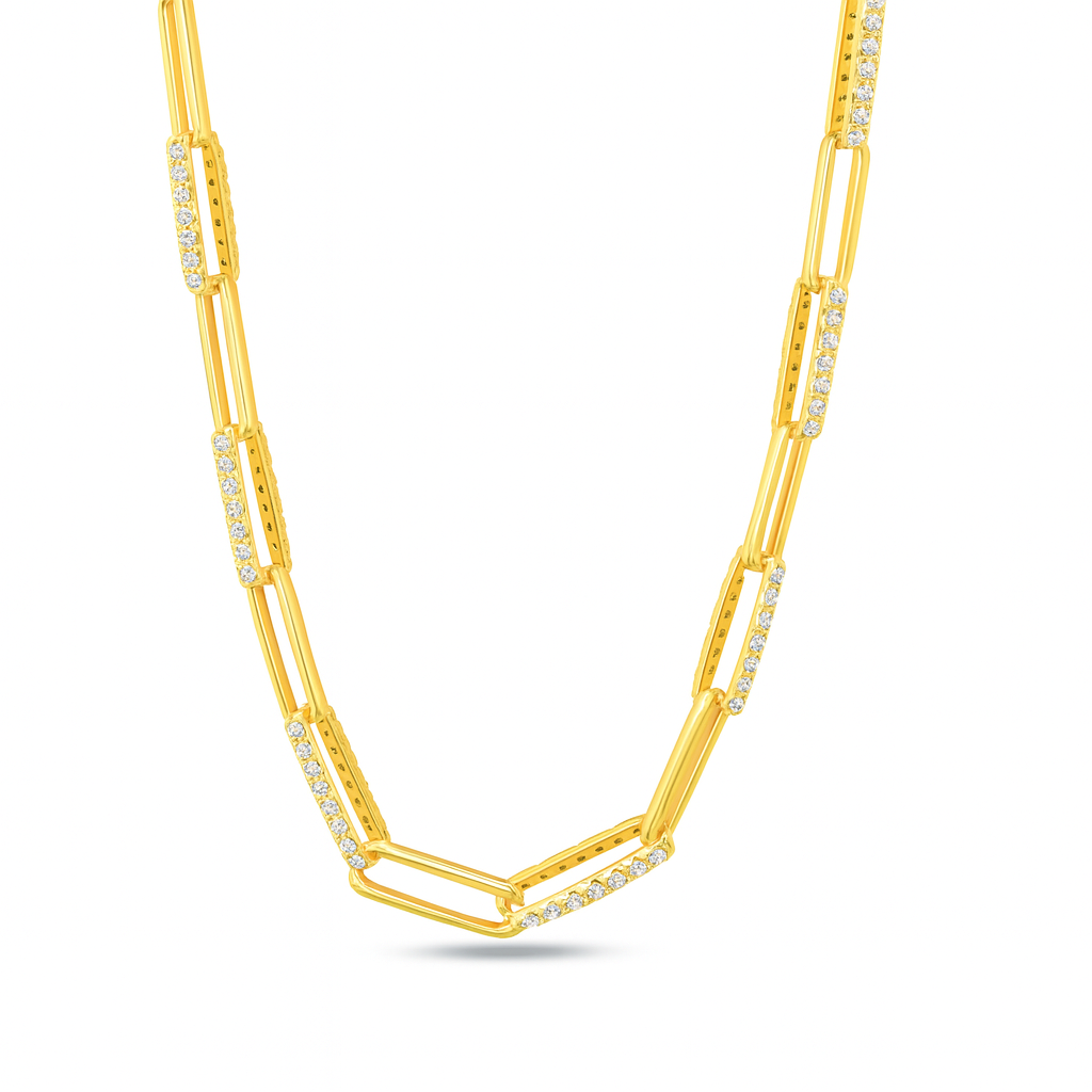 The Nissa Necklace - 14K Solid Gold with Lab Grown Diamonds