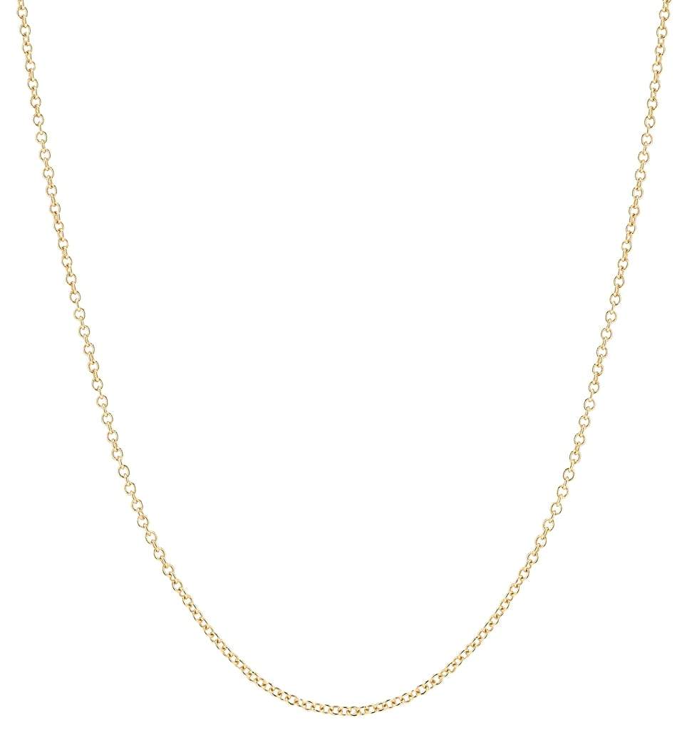 Diamond Cut Gold Chain For Pendants