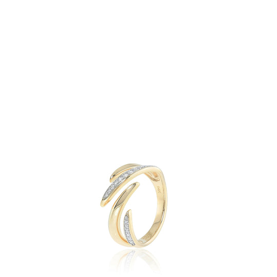 The Remy Ring - Carat Couture Swirl Carbon Neutral Diamond Linea Ring