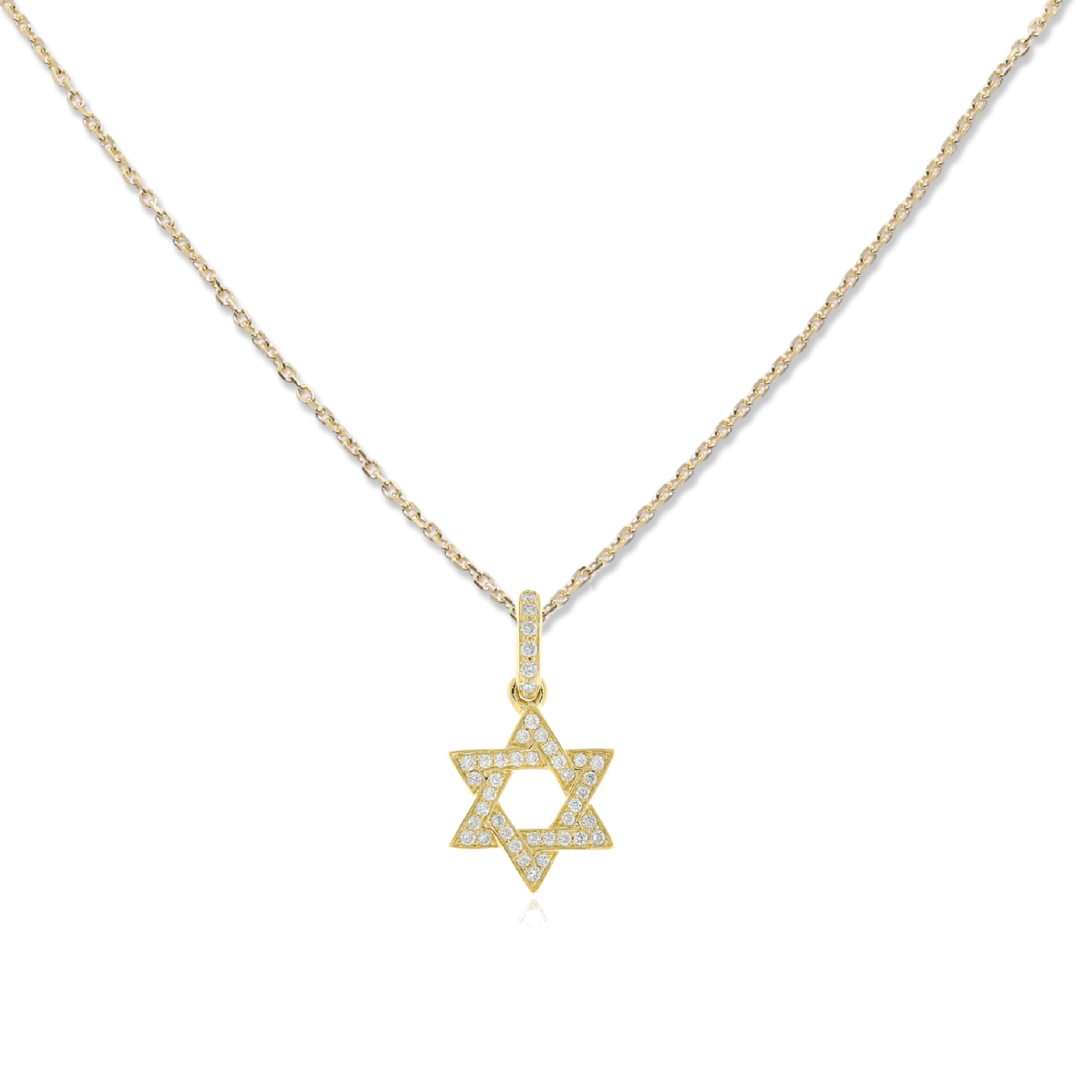 The Star of David - Carat Couture Diamond Carbon Neutral Solid Gold Pendant