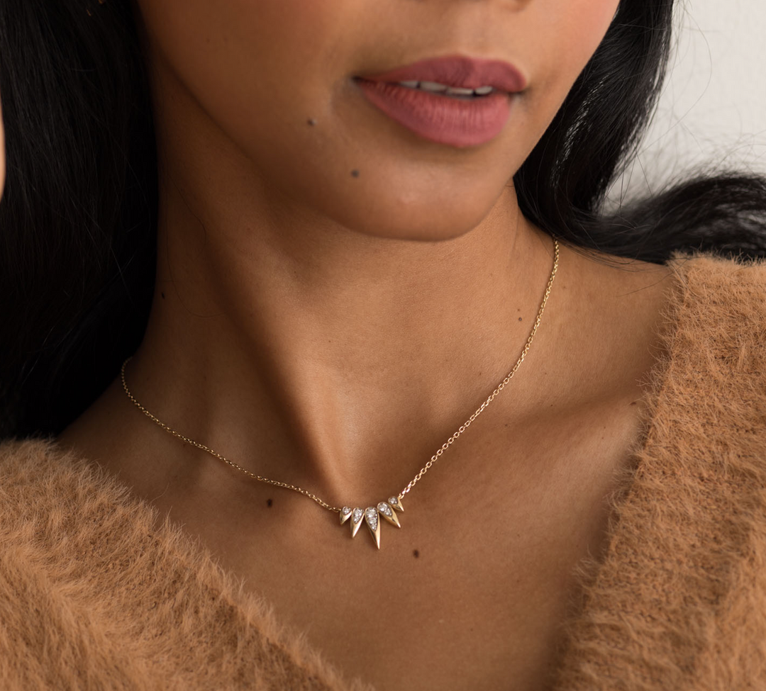 The Marlowe Necklace - Carat Couture Linea Carbon Neutral Pendant Necklace