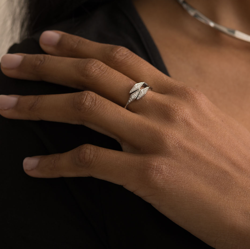 The Aspen Sterling Silver Gemstone Ring