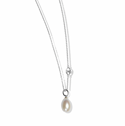 Sterling Silver Pearl Pendant Necklace