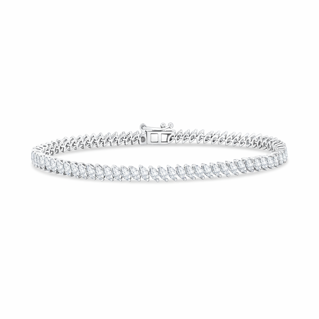 The Ellie Bracelet with Lab Grown Diamond Bracelet 