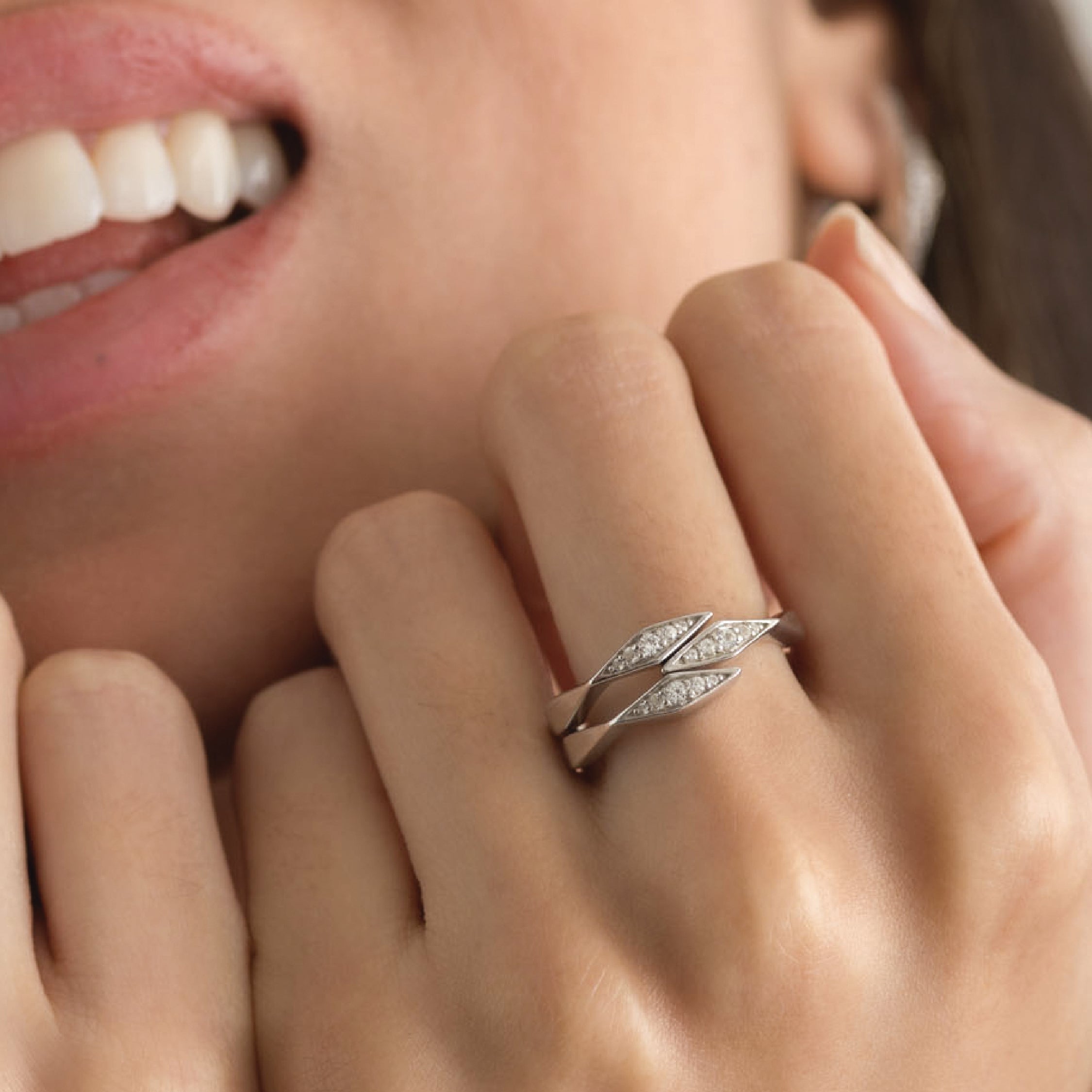 The Aspen Sterling Silver Gemstone Ring