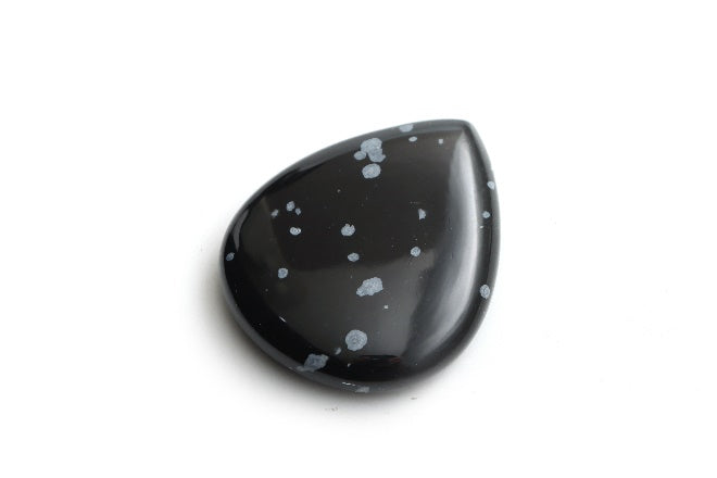 Sterling Silver Black Obsidian Enhancer