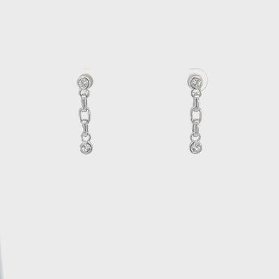 The Shira Sterling Silver Gemstone Earrings