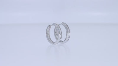 ThePiper_SolidGold_Diamond_Hoop_Silver