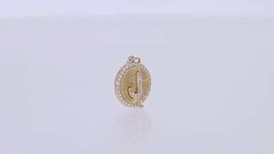 pendant letter necklace