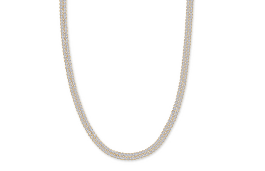 The Halo Necklace - Carat Couture Diamond Carbon Neutral Solid Gold Necklace